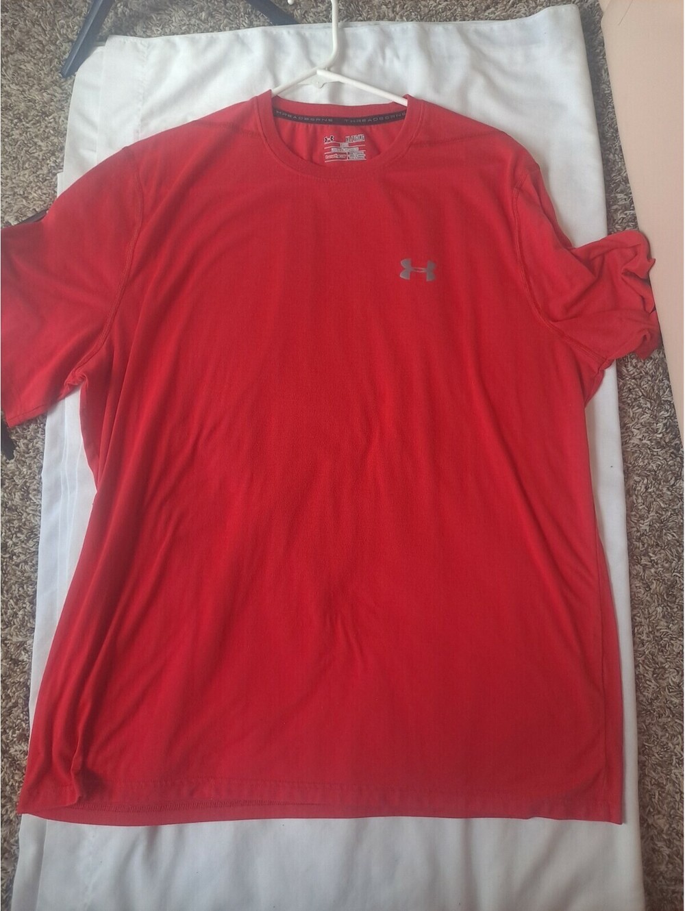 Under Armour Men's Adult Sz XL Tee Shirt  Regular Loose Heatgear Athletic Casual